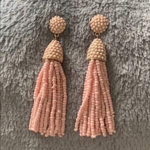 Baublebar Pinata Drop Earrings Light Pink and Gold